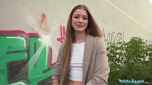 She So pounding Adorable I nearly Cum too Early wrath- Public Agent
