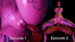 I Ripped Up a Escort Outside the Club l TRIO DIMENSIONAL Uncensored Anime Porno Animation [Episode 3]