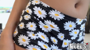 Radiant Latina chick nicely throats BF's boner