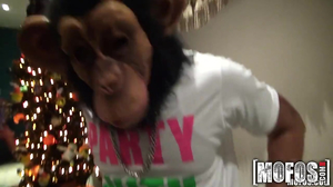 Halloween party is the perfect place for grandiose orgy