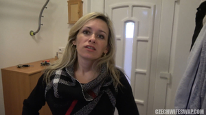 European wife getting plowed by her new partner