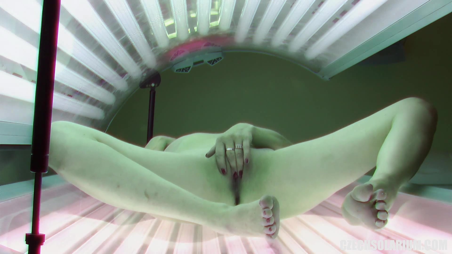 busty blondeMILF fingers herself