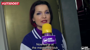 Hot German  bartender fucks porn celeb on camera - letsdoeit