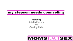 Horny stepmom gives her son some fucking lessons