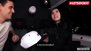 Sexy  Alina Lamour is fucked hard in a van - letsdoeit