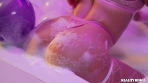 Beauty with dyed hair fucked in a violent vid