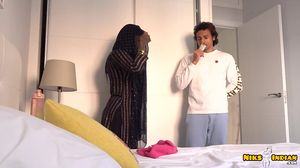 Enormous Knockers Real Desi Maid in Salwar Suit  fury by her Saheb