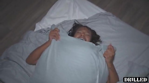 Dark-Hued Supah-Slut Gets Yam-Sized Inward Cum-Shot