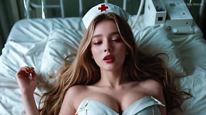 Whorish Nurse -Penetrate Inward Orgasm Tear Up Rigid Orgasm-Virtual Lovemaking-Aipornmix[Generated Ai]