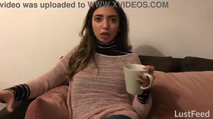 Homemade Sextape with Ultra-Cute Mexican Girlfriend Frida Sante